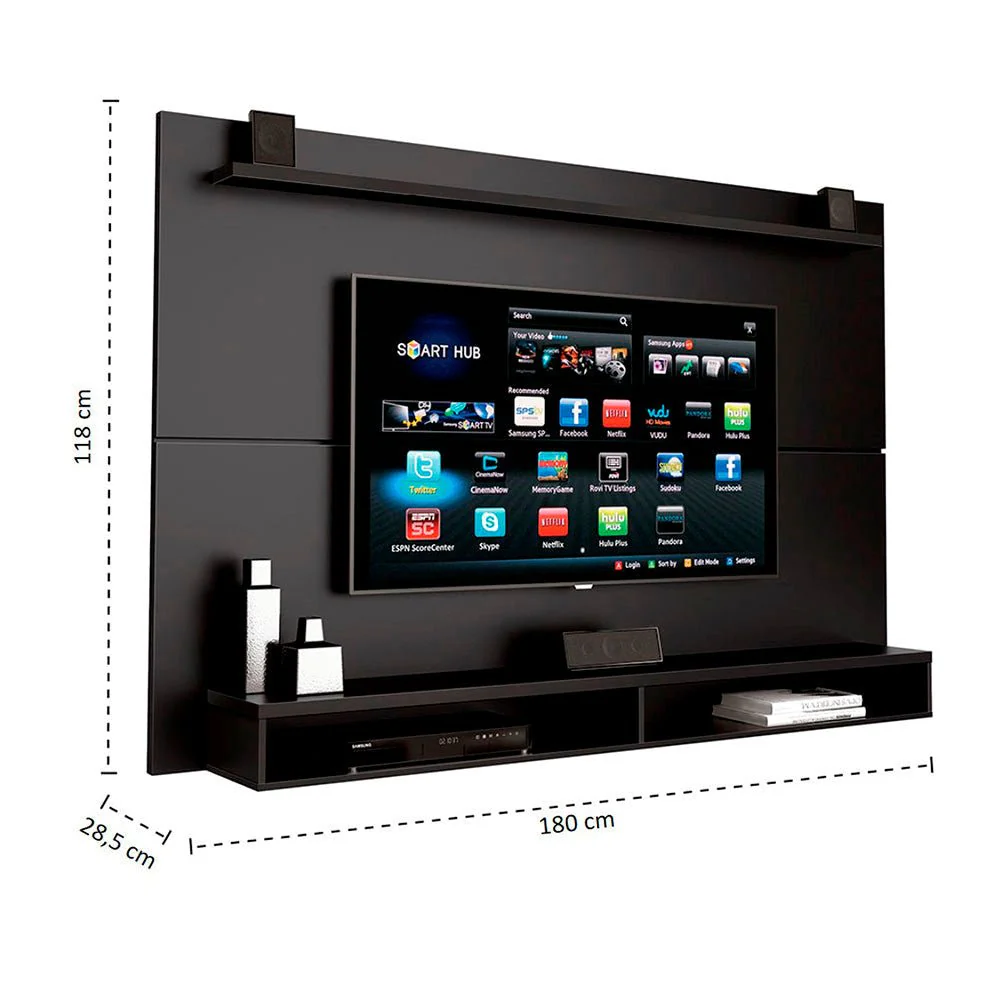 Panel Maxi Negro 180 cm - Imagen 3