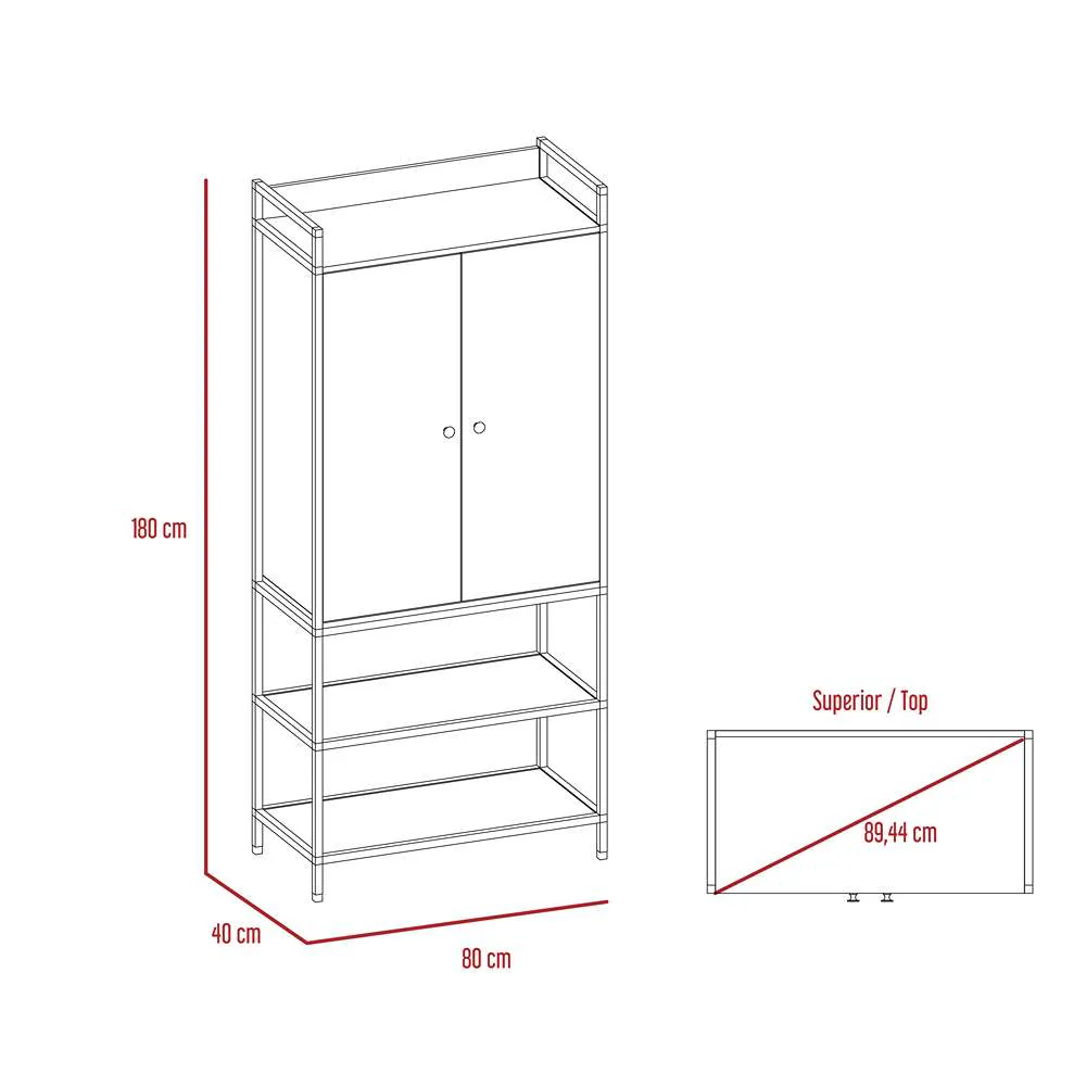 Closet Dreams Connect Duna 80 cm con Dos Puertas - Imagen 7