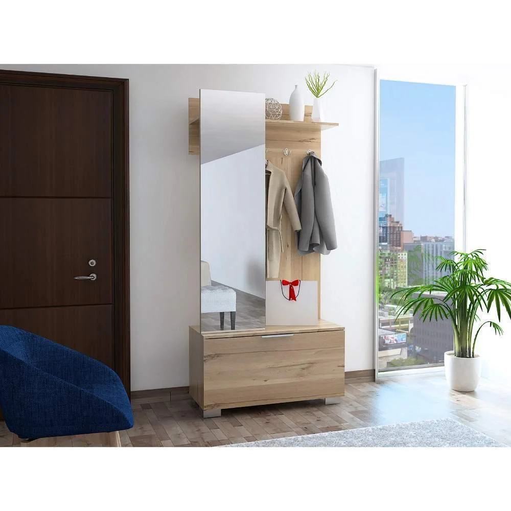 Closet Rain Duna 90 cm con Espejo - Imagen 3