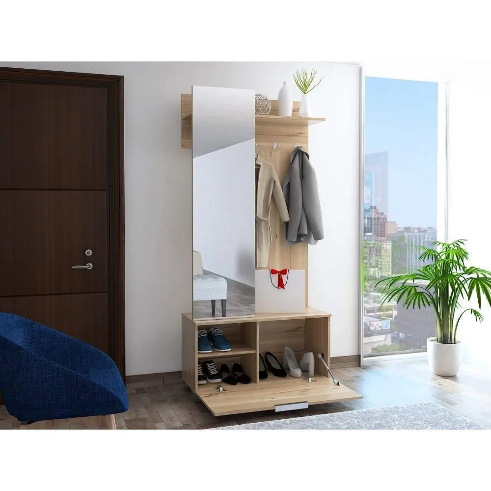 Closet Rain Duna 90 cm con Espejo - Imagen 4