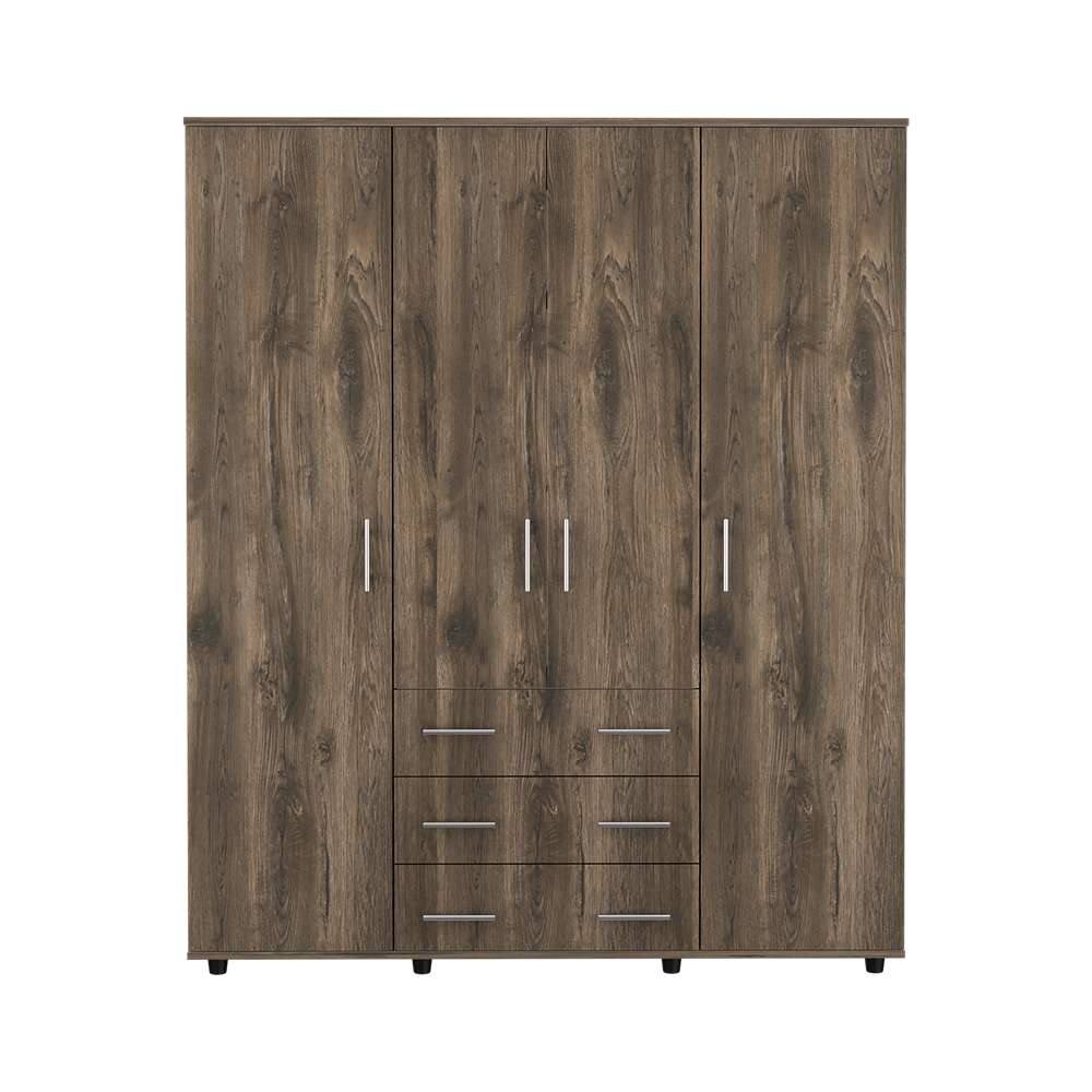 Closet Fontan Bellota 150 cm con Cuatro Puertas y Tres Cajones - Imagen 3