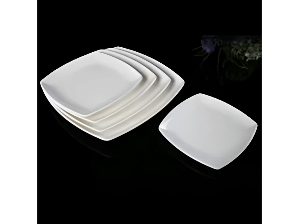 Plato Cuadrado Melamina 18 cm - Imagen 4