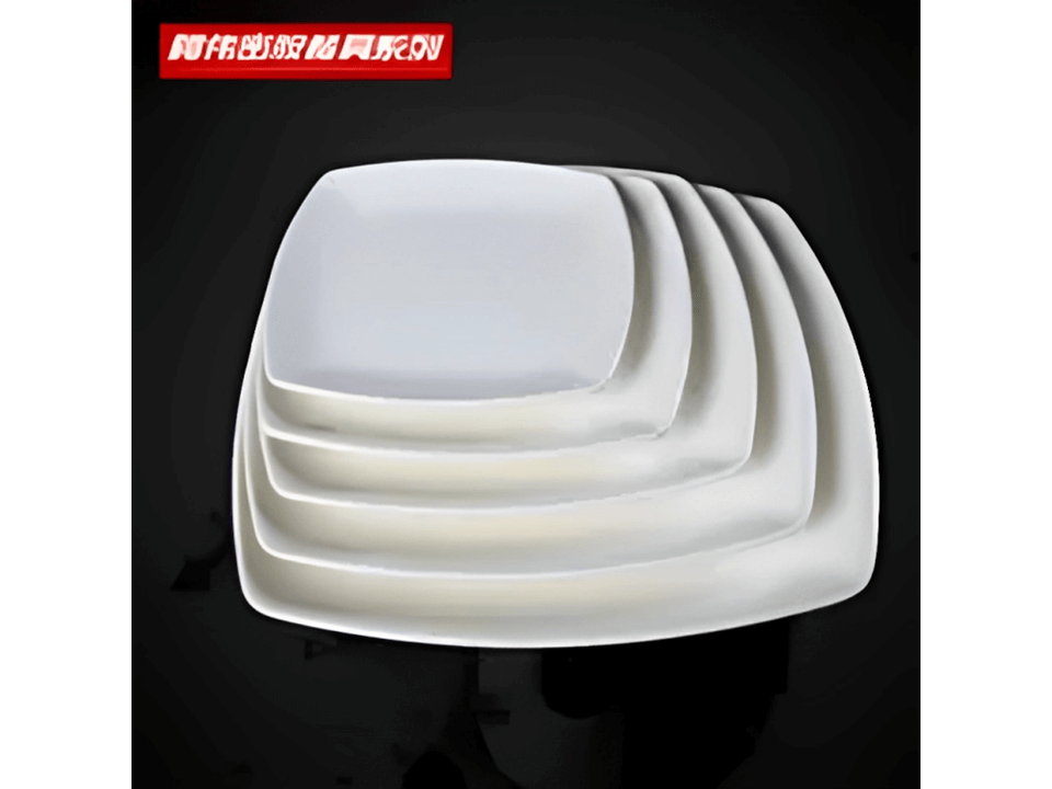 Plato Cuadrado Melamina 18 cm - Imagen 5