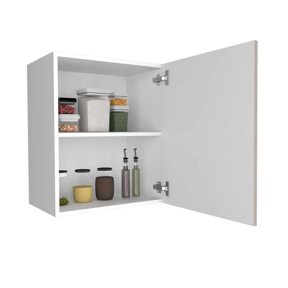 Mueble Auxiliar Manchester Ceniza 50 cm con Una Puerta - Imagen 2