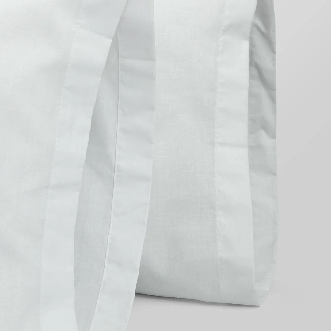 Set X 2 Fundas de Almohada Microfibra 70 cm Blanco