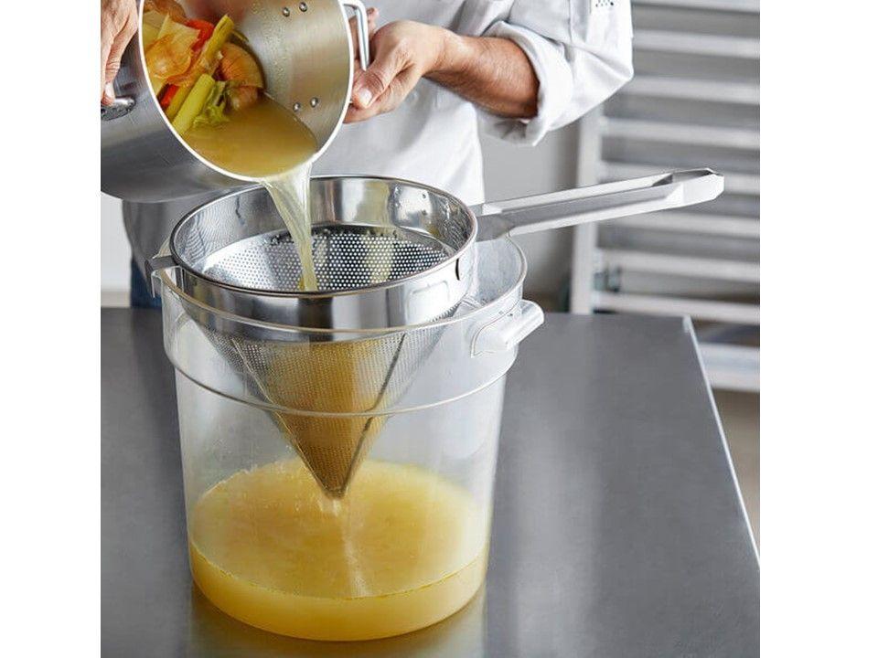 Colador 25.4 cm Fino Acero Inoxidable - Imagen 2